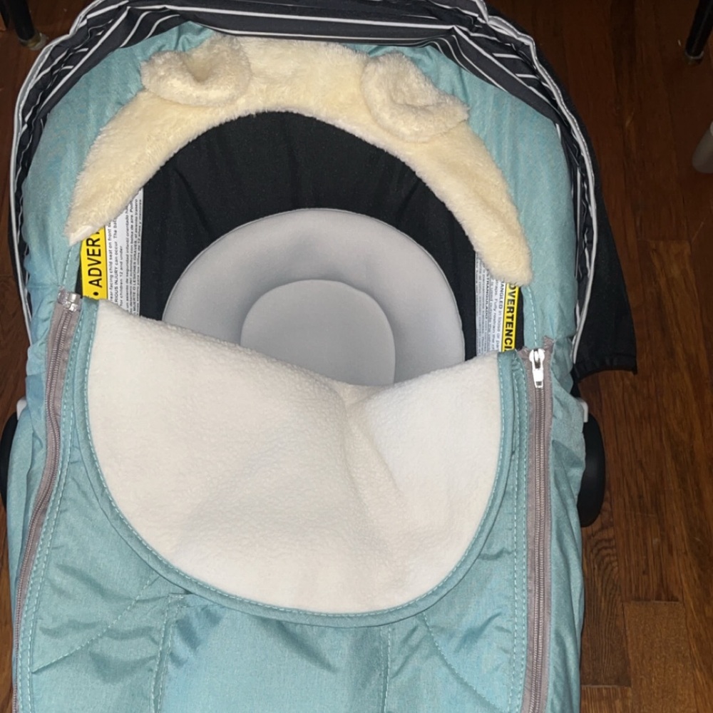 Winter car seat cover